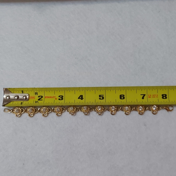 Fifth Avenue Collection Gold Plated Necklace, Bracelet and Earrings Set - Picture 10 of 12